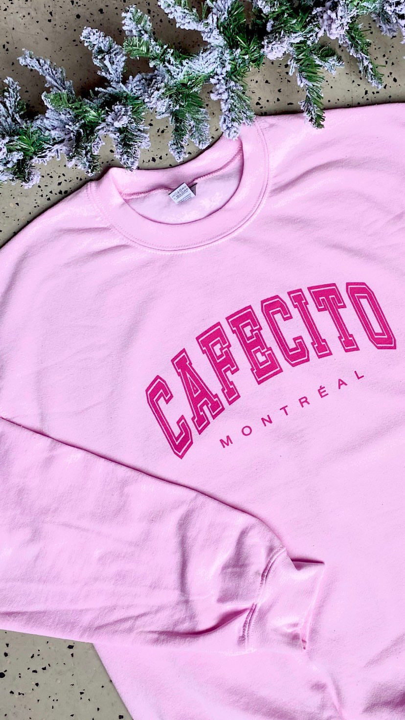 Cafecito varsity sweater